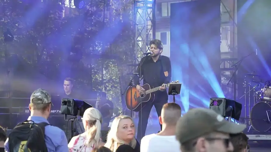 Justinas Stanislovaitis & Band – “Metų laikai” at Utena city festival